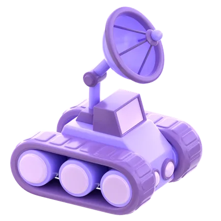 Rover spatial  3D Icon
