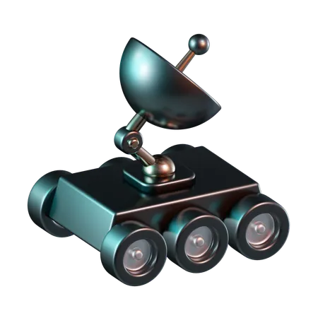 Rover spatial  3D Icon