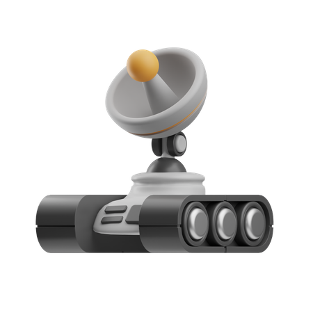 Rover Lunar  3D Icon