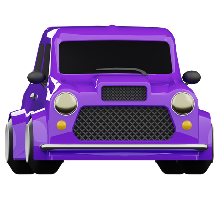 Rover Mini  3D Icon