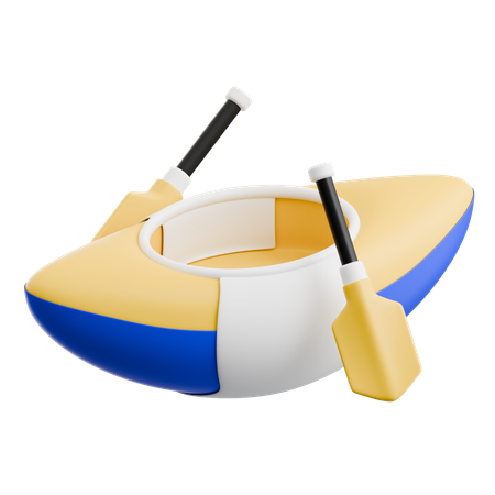 Rowing  3D Icon