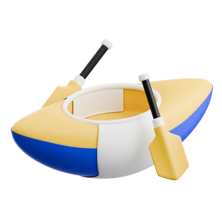 Rowing  3D Icon