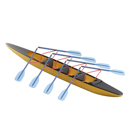 Rowing  3D Icon