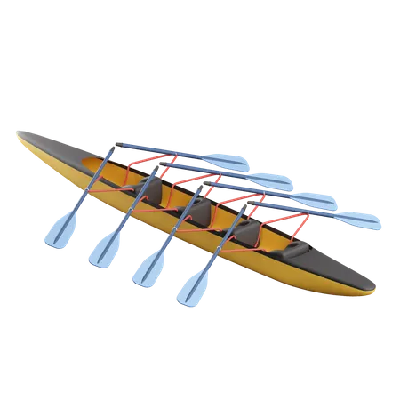 Rowing 3D Icon