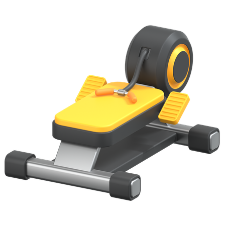 ローイングマシン  3D Icon