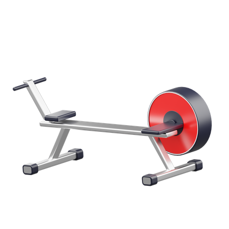 Rowing Machine  3D Icon