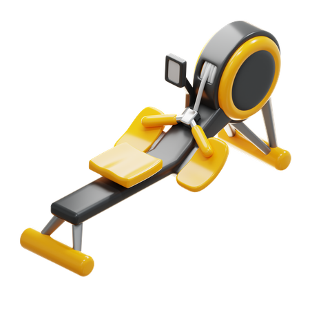 ROWING MACHINE  3D Icon