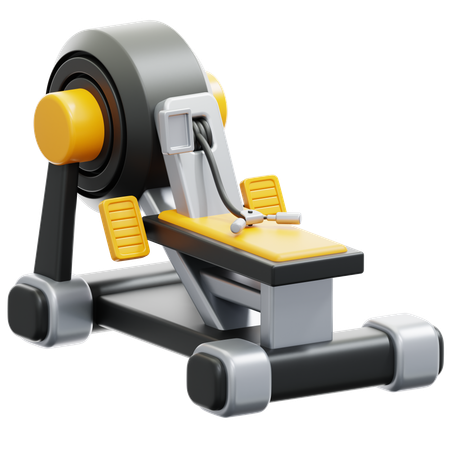 Rowing Machine  3D Icon