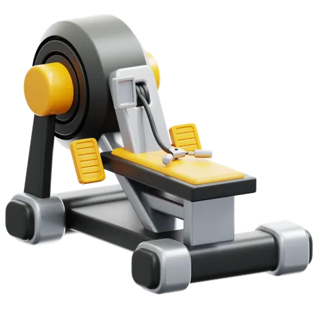 Rowing Machine  3D Icon