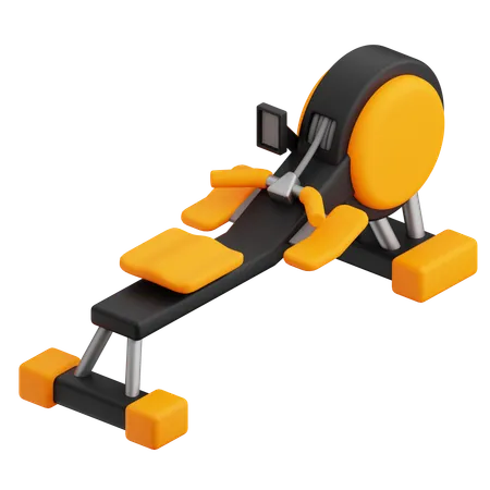 Rowing Machine  3D Icon