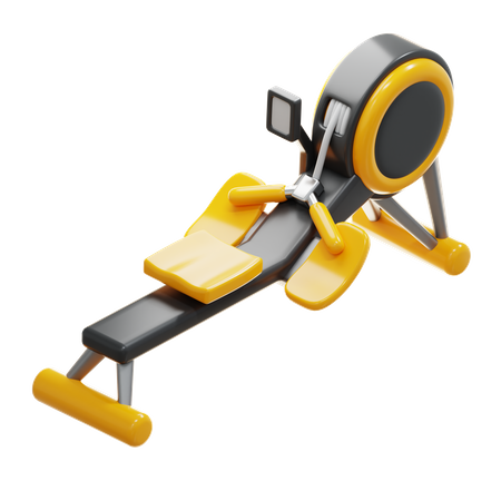 ROWING MACHINE 3D Icon