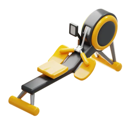 ROWING MACHINE 3D Icon