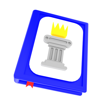 Royal book  3D Icon