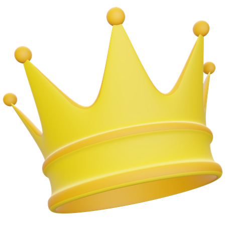 Royal Crown 3D Illustration