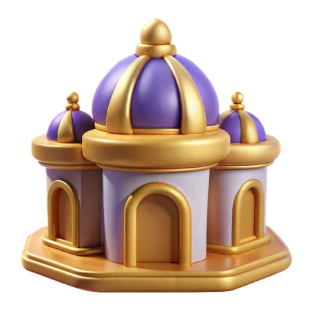 王宮  3D Icon