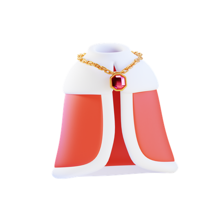 Royal robe  3D Icon