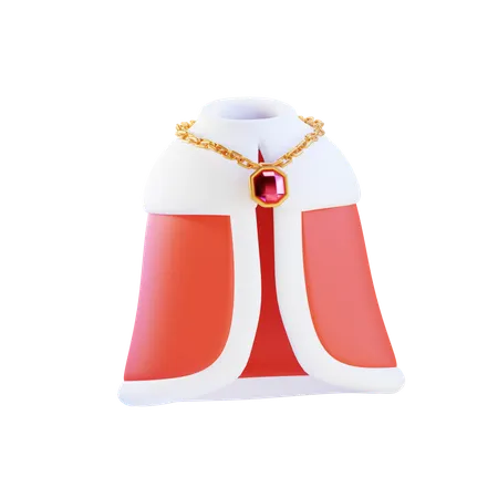 3 D Render Royal Robe 3D Icon
