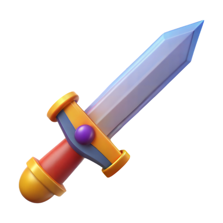 Royal Sword  3D Icon