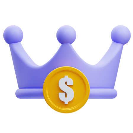 Royalties  3D Icon