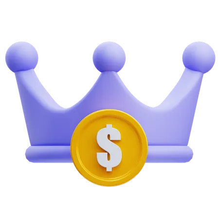 Royalties  3D Icon