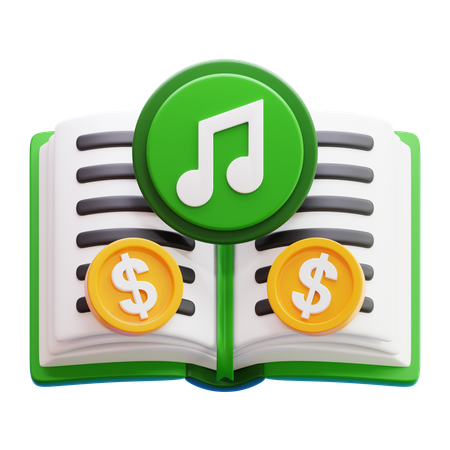 Royalty Music  3D Icon