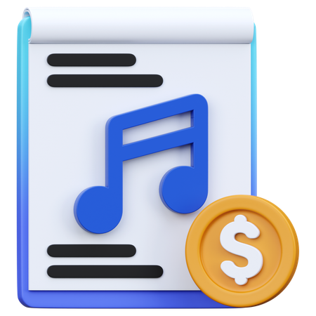 王室音楽  3D Icon