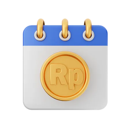 Rp Calendar  3D Icon
