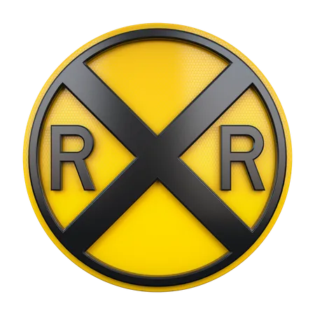 RR Sign  3D Icon