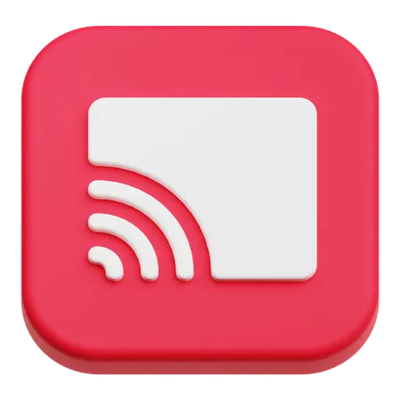 Rss  3D Icon