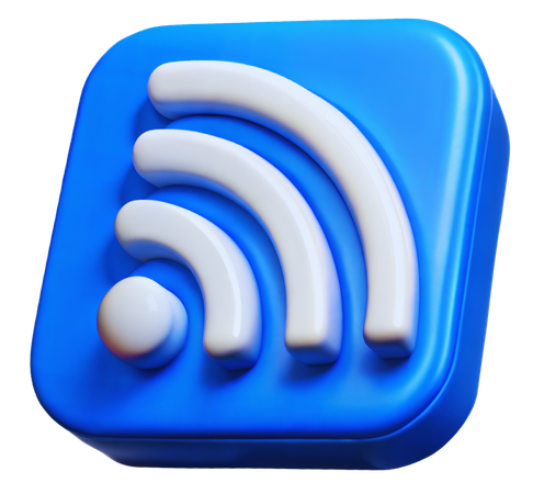 RSS Feed  3D Icon