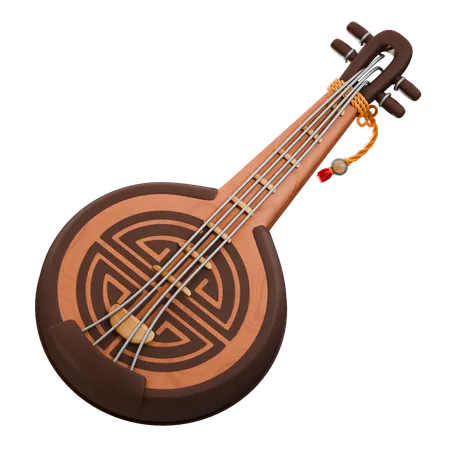 Chinesische Ruan-Gitarre kaufen  3D Icon