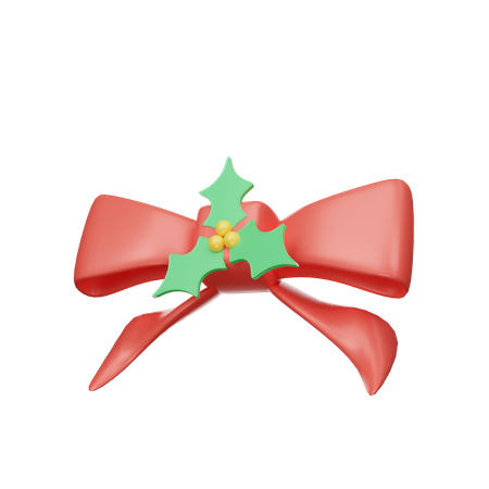 Ruban de Noël  3D Icon