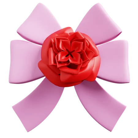 Ruban de fleurs  3D Icon