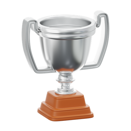 Trophée d'argent  3D Icon