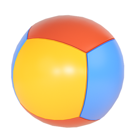 Rubber Ball  3D Icon