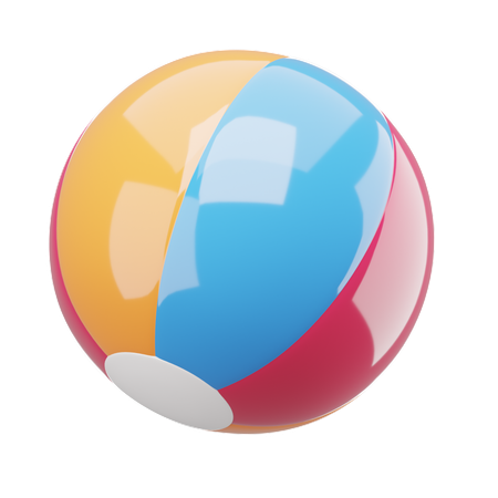 Rubber Ball  3D Icon