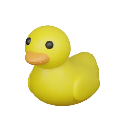 Rubber Duck 3 D Icon 3D Icon