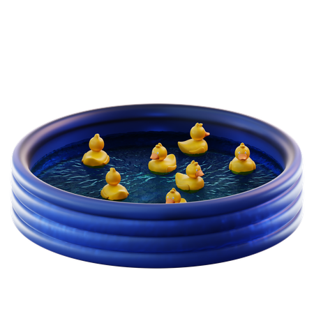 ゴム製のアヒル  3D Icon