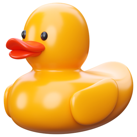 Rubber Duck  3D Icon