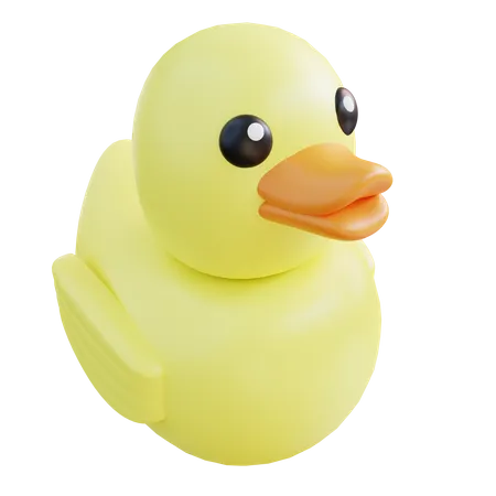 3 D Illustration Rubber Duck 3D Icon