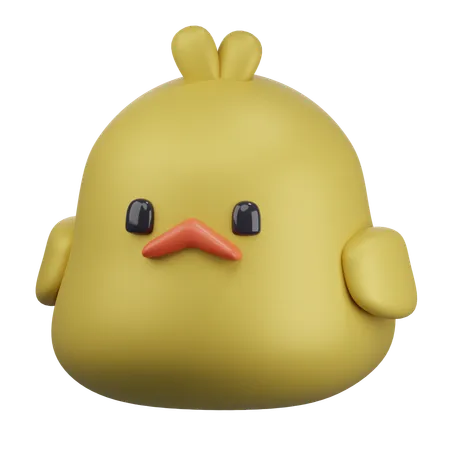 Rubber Duck Toy  3D Icon