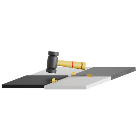 Rubber Hammer  3D Icon