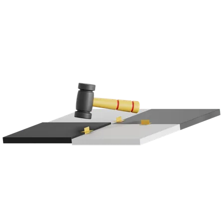 Carpentry And Tools 3D Icon