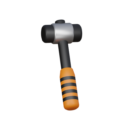 Rubber hammer  3D Icon