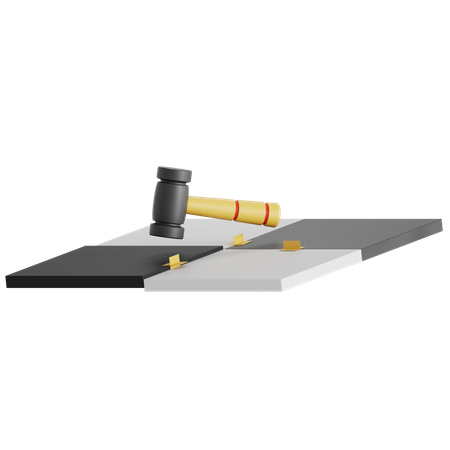 Rubber Hammer  3D Icon