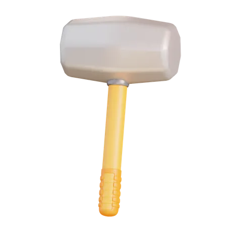 Rubber Hammer  3D Icon