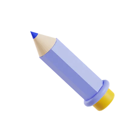 Rubber Pencil  3D Icon