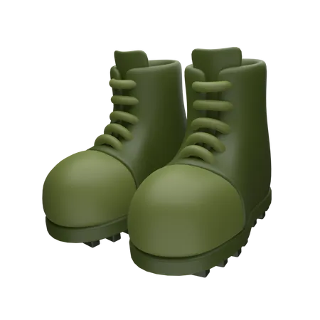 Rubber Shoes  3D Icon