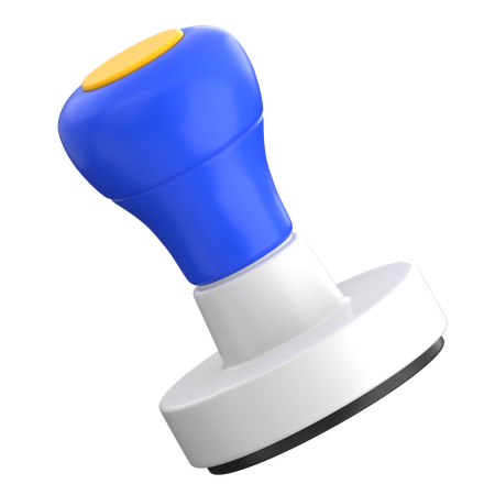 Rubber Stamp  3D Icon