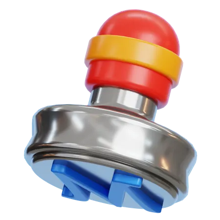 Rubber Stamp  3D Icon